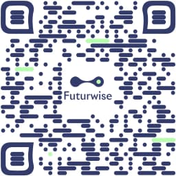 Download Futurwise mobile app QR code