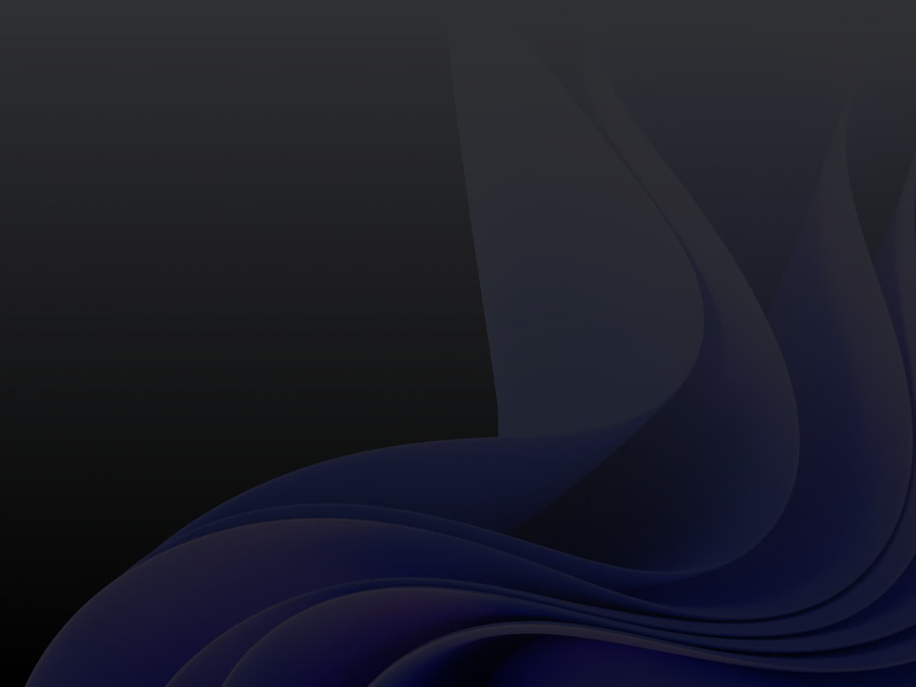 Abstract blue gradient wave background